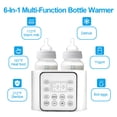 thumbnail image 2 of Directly supplied by the manufacturer, baby liquid constant temperature bottle warmer, dual bottle warmer, two-in-one milk warmer, sterilizer and insulation machine, 2 of 7