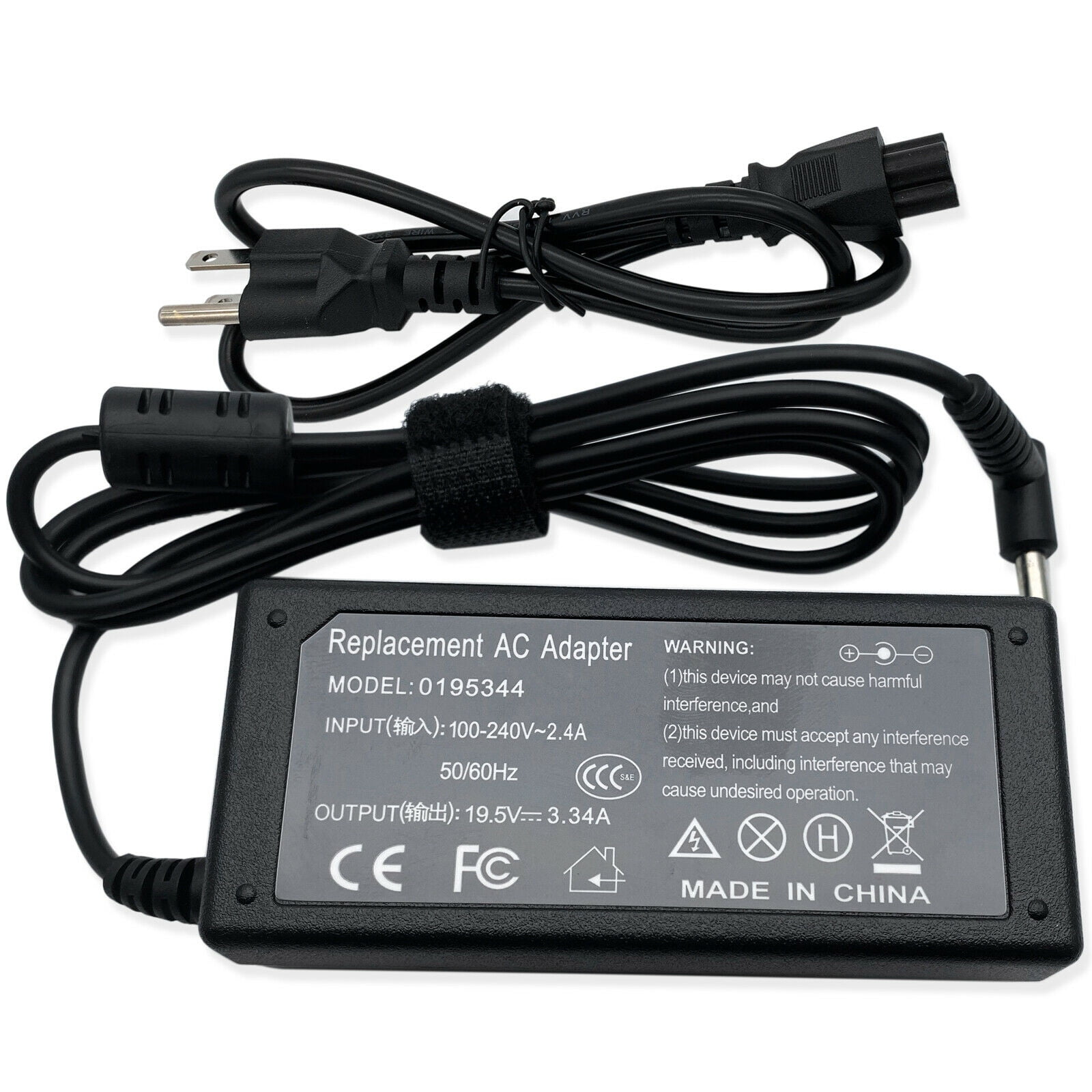 65W AC Power Adapter Charger Cord For Dell Inspiron 3050 3059 3252 3655 17  5759 