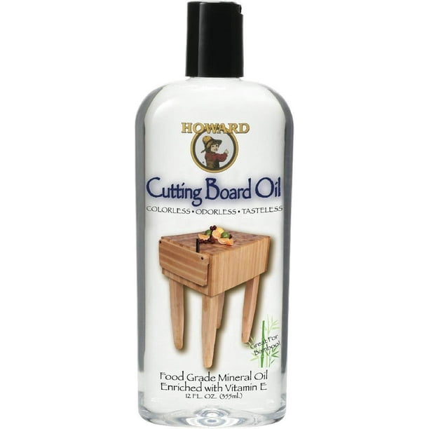 Howard Products BBB012 Cutting Board Oil, 12 oz - Walmart.com - Walmart.com