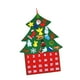 thumbnail image 3 of Bewildely Árbol de Navidad de fieltro, adornos de Navidad desmontables para colgar en la pared DIY para niños pequeños, decoraciones para el hogar, Kits de decoración para fiestas No.02 Bewildely HA000422-02B, 3 of 6