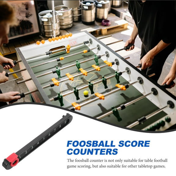 LEXSOMEO Foosball Score Counter Multifunctional Scorekeeper Bar Table Scores Keeper Scoring Marker