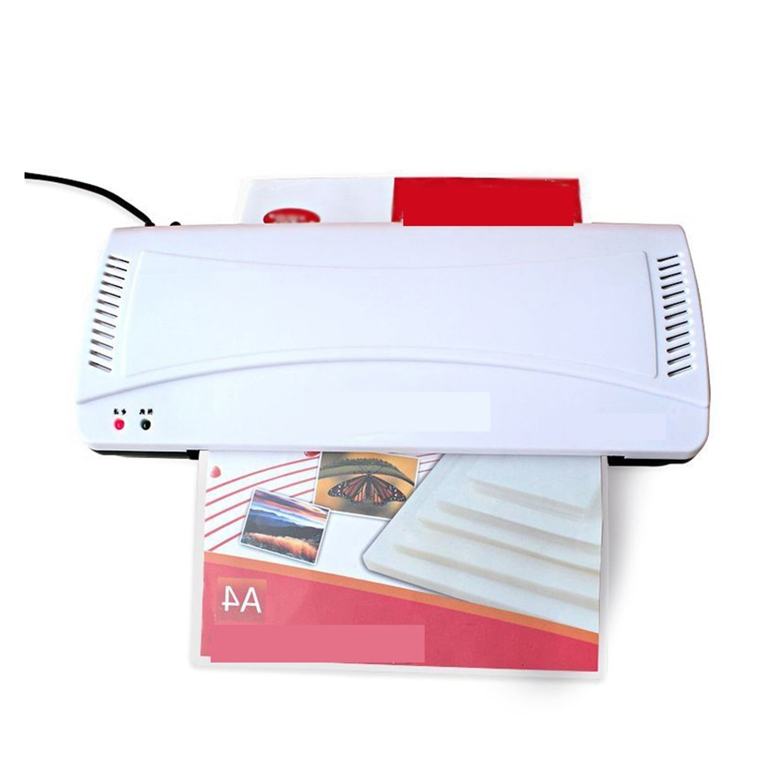 Office Hot and Cold Laminator Machine for A4 Document Photo Blister Packaging Plastic Film Roll Laminator ,Easy Operation