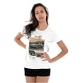 thumbnail image 4 of Broken Promises Muscle Car Engine Womens Slim Fit Graphic Tee Brisco Brands S, 4 of 5