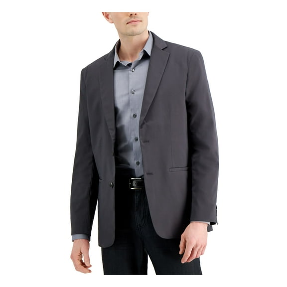 ALFANI Mens Gray Blazer Jacket S