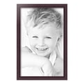 thumbnail image 2 of ArtToFrames 14" x 22" Cherry Picture Frame, 14x22 inch Red Wood Poster Frame (WOM-4095), Pack, 2 of 8