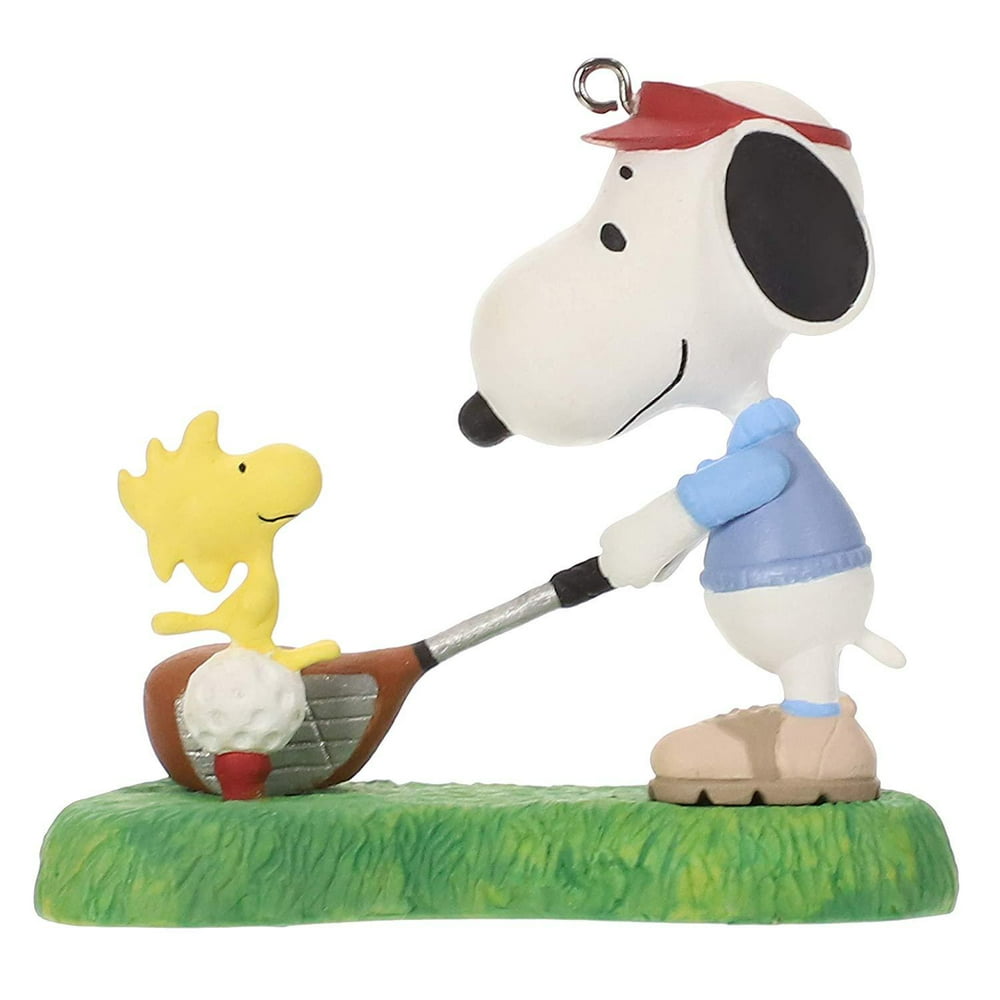 Hallmark Keepsake 2019 Golfer Snoopy Christmas Ornament