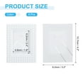 thumbnail image 2 of 1.8 x 2.4 Picture Frame, 6 Pcs Mini Plastic Photo Frame, White, 2 of 7