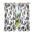thumbnail image 6 of Yayeee Window Curtains Set of 2 for Living Room Light Filtering 63"x42", Cow Spots, 6 of 7