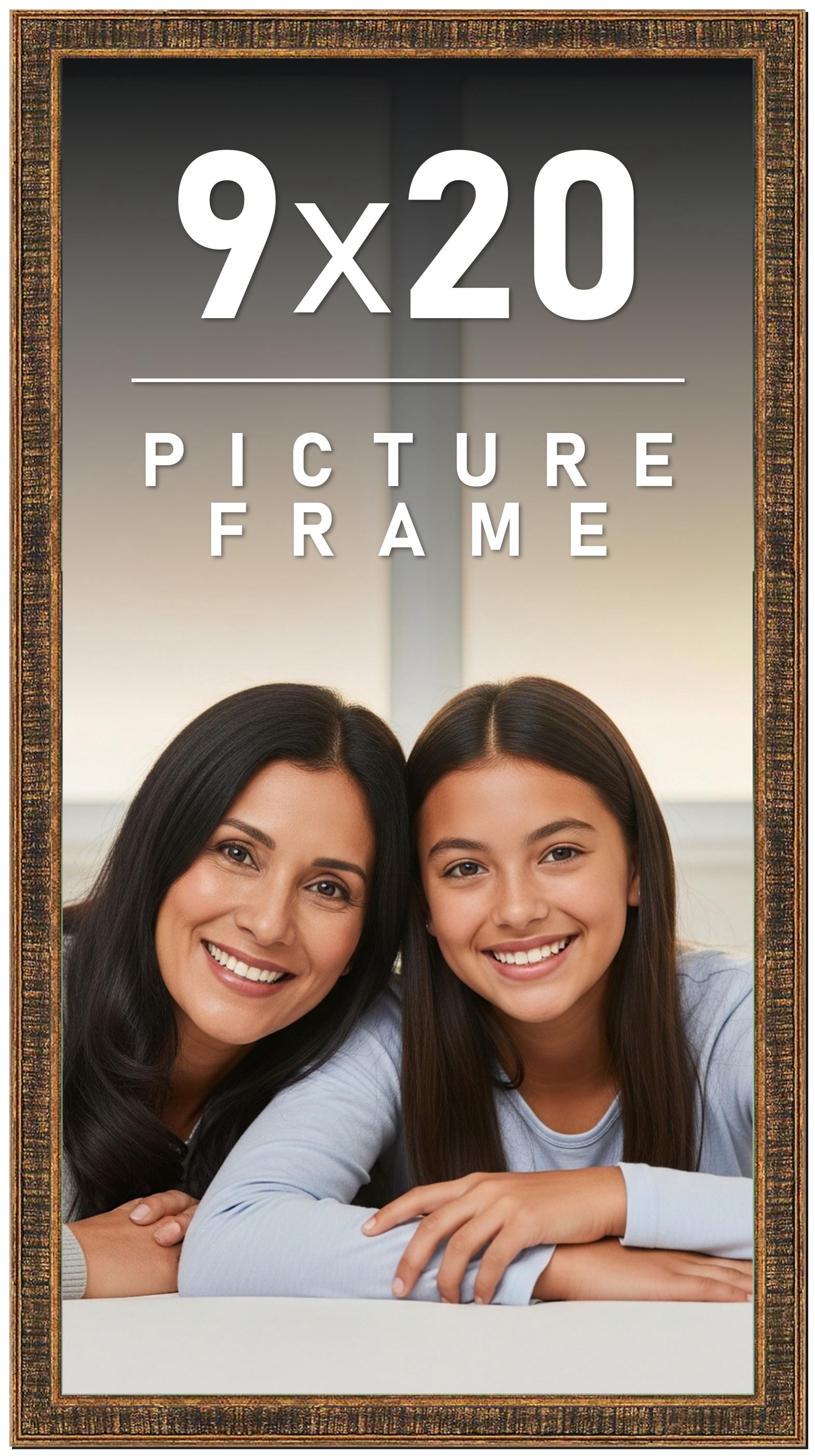 20x27 Frame White Wood Picture Frame - Puzzle Frame 20x27 Solid