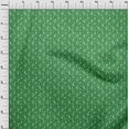 thumbnail image 3 of oneOone Viscose Jersey Green Fabric Merry Christmas Dress Material Fabric Print Fabric By The Yard 60 Inch Wide-X7R, 3 of 4