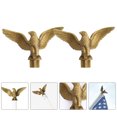 thumbnail image 2 of OFFIGAM Flagpole Topper 4-Pack Plastic Decorative Finials for Outdoor Flag Poles and Garden Spaces, 2 of 10