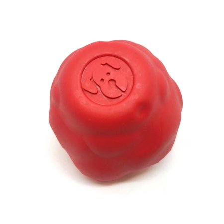 UPC: 0810216023966 | Spotnik by SodaPup – Natural Rubber Ultra-Durable Asteroid Dog Toy – Chew Toy – Crazy Bounce Ball – Retrieving Toys – Designed for Tough Chewers – Large – Red
