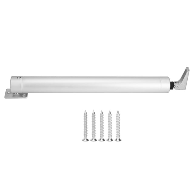 Mini Pneumatic-Hydraulic Door Closer, Adjustable Buffer & Positioning, Leak-Proof, Temperature-Resistant, High-Strength Alloy Construction, Easy Installation, Ideal for Wooden, Aluminum Alloy & Fire