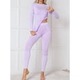 thumbnail image 4 of Sociala Thermal Underwear for Women Base Layer Women Cold Weather,Long Johns for Women, 4 of 6
