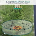thumbnail image 3 of 24 Inch Large Bird Food Catcher Tray for Hanging Bird Feeder Platform with Adjustable Hoop for Outdoor Use, 3 of 7