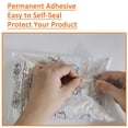 thumbnail image 4 of Bolsas de polietileno Belinlen, 300 unidades, 23 x 30,5 cm, autoadhesivas, transparentes, 4 of 6