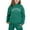 Dark Green, variant on Gelikeya Cute Hoodies for Girls Fashion Letter Print Long Sleeve Hooded Sweatshirt Sweatpants 2 Piece Outfits (Black, 8-9 Years)
