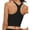 Black, variant on FhsagQ Women's Lingerie Sleep Robe Fashion Women Sleeveless Casual Vest Ladies Chest Pad Movement Short Tank Tops Lingerie for Women Bodysuit Thong Womens Lingerie Black Thong Black S