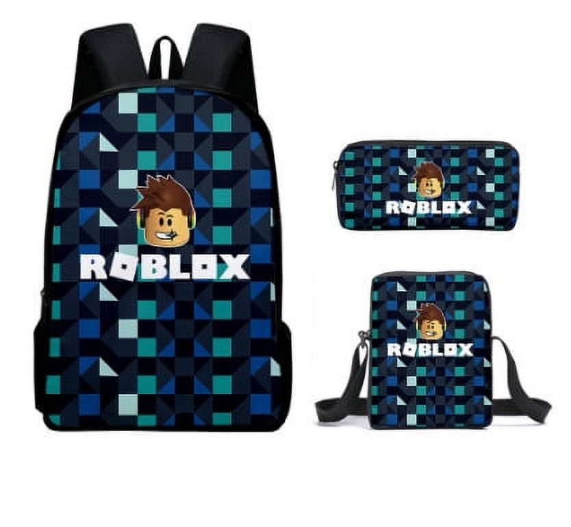 Roblox Backpack Black School Bag Anime School Bag Three Piece Backpack C9e314e6 08d4 40d2 860b 