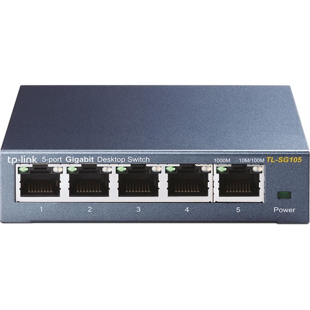 Switch TP-LINK TL-SG105 5 Puertos Gigabit RJ45 1000Mbps