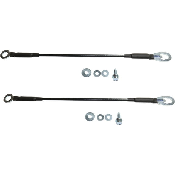 Garage-Pro Tailgate Cable Set Compatible With 1998-2004 Nissan Frontier 16 inches Driver and Passenger Side