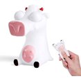 thumbnail image 1 of Juguete para apretar, divertido juguete para apretar de vaca, ojos emergentes que alivian la ansiedad y el estrés, juguetes innovadores y blandos de Mochi para regalos de fiesta de Navidad para niños y niñas JM, 1 of 5