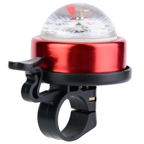 Suodoka Bicycle Bell Mountain Bike Horn Ring Metal Plastic Cycling Alarm Red (2.95 inches / 7.5 cm)