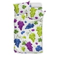 thumbnail image 1 of Juego de cama con estampado de uvas, 1 of 5