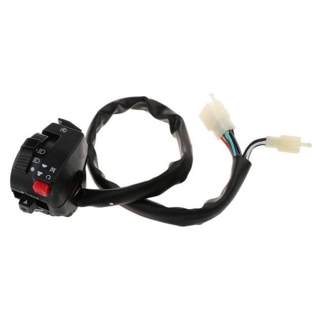 Conjunto de interruptor de estrangulador DYNWAVEMX para 110cc 125cc Quad ATV Ensamblaje del interruptor izquierdo