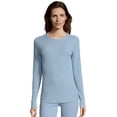 thumbnail image 1 of Hanes Women Crewneck Long Sleeve thermal underwear tops, 1 of 3