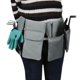 thumbnail image 4 of Cinturón de herramientas de jardín con 4 bolsas de lona impermeable bolsa de cintura de jardín bolsa colgante herramientas de jardinería, 4 of 8