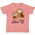 thumbnail image 3 of Inktastic My Grandma Loves Me- Cute Owl Family Boys or Girls Toddler T-Shirt, 3 of 5