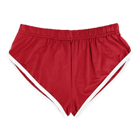 Meiodtion Underwear for Women Breathable Compression Comfort High Waisted Panties Sport Elastic Waist Moisture Wicking Stretchable Panty Red XXL