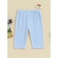 thumbnail image 5 of Musuos Kids' Sports Pants 6M 12M 2-8Years Elastic High Waist Solid Color Athletic Long Sweatpants Casual Pants for Boys Girls, 5 of 10