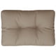 thumbnail image 1 of Cojín Pallet VidaXL Taupe 100% poliéster, fibra hueca, 60 x 40 x 12 cm, 1 of 9