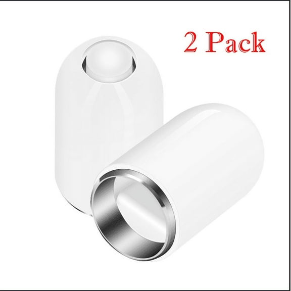Amerteer 2 Pack Replacement Cap Compatible with Apple Pencil, Magnetic Protective Cap Cover iPencil Cap for iPad Pro Pencil