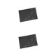 thumbnail image 1 of Monstrate Manteles individuales con diseño de hojas de PVC, manteles individuales, manteles individuales, manteles individuales para bebidas, negro gris hoja 2Conjunto, 1 of 6