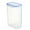 Clear, variant on Puntoco Clear Airtight Food Storage Container with Lids Plastic Dry Food Canisters for Kitchen Pantry Organization and Storage Dishwasher Safe