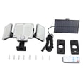 thumbnail image 2 of Outdoor Solar Light, 280 LEDs 6500-7500K Color Temperature Solar Powered Security Flood Light Fast Charging  for Front Door, 2 of 7
