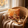 thumbnail image 4 of Halloween Sale Clearance!Fall Decor, Thanksgiving And Fall Pillow Covers 18x18 Inch Fall Pumpkin Maple Leaf Throw Pillowcase Case For Thanksgiving Pillow Rural Couch Sofa Bed Indoor Outdoor Decor, 4 of 6