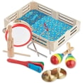 thumbnail image 1 of Juego de 10 Instrumentos Musicales Melissa & Doug con Caja de Almacenamiento Madera Infantil Melissa & Doug MD-1294588, 1 of 2