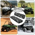 thumbnail image 3 of Yuyamidu Gray Camouflage UTV Seat Cover Camo UTV Bench Seat Cover Universal for Kawasaki Mule 4000 4010 4x4 Comfortable Breathable Cushion Covers with Elastic Edge, 3 of 7