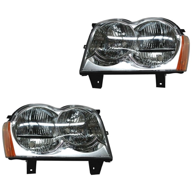 PAR FAROS - Compatible con Jeep Grand Cherokee 2005 - 2007 GEN Generica .