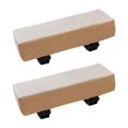 thumbnail image 3 of veasfak 2 Pieces Sponge Armrest Cushion Chair Arm Rest for Desk Chair Computer Chair Beige, 3 of 9