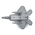 thumbnail image 3 of TAPDRA F-22 Raptor Fighter Jet Model Alloy Plastic 1:100 Scale 19X14CM US Air Force with Display Stand for Shelf Aircraft Enthusiast Collection, 3 of 5
