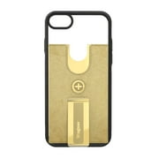 Wagner Geneva Wallet Top-Grain Leather & Money Clip Gold