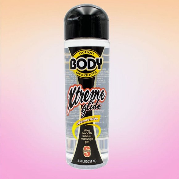 Body Action Xtreme Glide Water Based Personal Lubricant, 8.5 oz