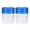 Blue, variant on Kitchen Storage Containers 6 Pack 16 OZ Freezer Storage Containers Small Plastic Containers with Top Lids Round Storage Containers
