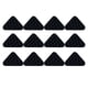thumbnail image 1 of Yuarrent 12 unids/set de almohadillas antideslizantes para pisos de protección confiable que buscan nuevas formas múltiples para elegir Almacenamiento y organización del hogar Triángulos negros, 1 of 6