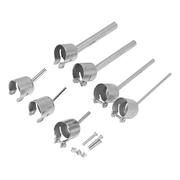 7PCS 850 Universal Hot Air Nozzle for Welding Station Elbow Air Nozzles Oblique Nozzles 10x10 8x8 5x5 3x3 7PCS/SET